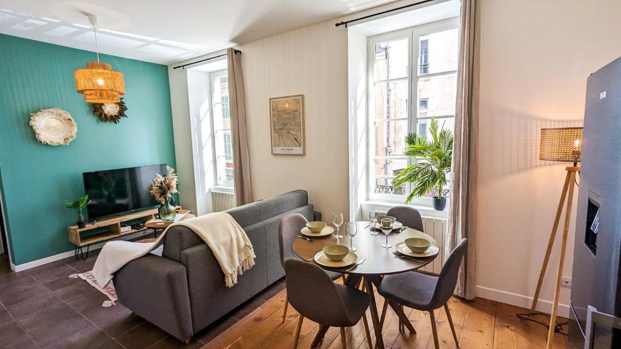 Cosy Calypso 2Ch - Quartier Des Halles & Parking Pau Exterior foto