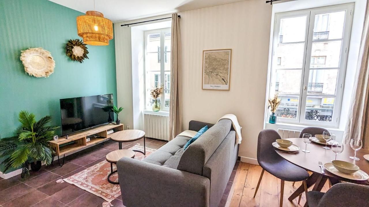 Cosy Calypso 2Ch - Quartier Des Halles & Parking Pau Exterior foto